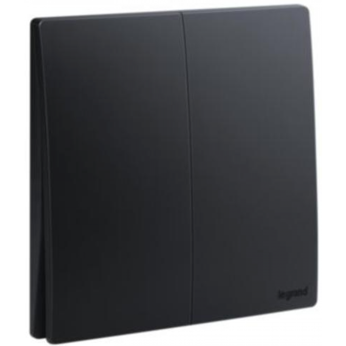 Legrand Mallia Senses 子夜黑雙位雙控開關掣 2810 03 MB